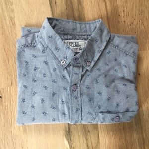 Bicycle Pattern Button-down